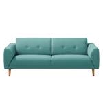 Sofa Cala (3-Sitzer) Webstoff Webstoff Osta: Petrol - Beige