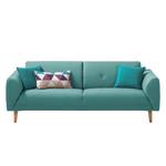 Sofa Cala (3-Sitzer) Webstoff Webstoff Osta: Petrol - Beige