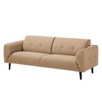 Sofa Cala (3-Sitzer) Webstoff Webstoff Osta: Cappuccino - Schwarz