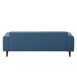 Sofa Cala (3-Sitzer) Webstoff Webstoff Osta: Dunkelblau - Schwarz