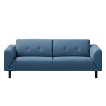 Sofa Cala (3-Sitzer) Webstoff Webstoff Osta: Dunkelblau - Schwarz