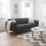 Sofa Cala (3-Sitzer) Webstoff Webstoff Osta: Anthrazit - Beige