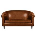 Sofa Caledon (2-Sitzer) Kunstleder Braun