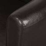 Fauteuil Caledon kunstleer - Donkerbruin