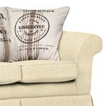 Sofa Campagne (2-Sitzer) Webstoff Ecru