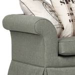 Sofa Campagne (2-Sitzer) Webstoff Grau