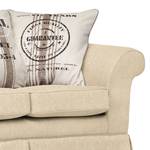 Sofa Campagne (2-Sitzer) Webstoff Beige