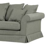Sofa Campagne (3-Sitzer) Webstoff Grau