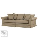 Sofa Campagne (3-Sitzer) Webstoff Muskat