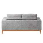 Sofa Campina (2-Sitzer) Microfaser - Platin