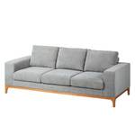 Sofa Campina (3-Sitzer) Microfaser - Platin