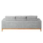 Sofa Campina (3-Sitzer) Microfaser - Platin