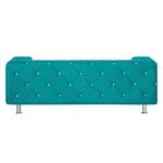 Sofa Carlotta (2-Sitzer) Microfaser Türkis