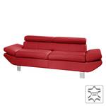 Sofa Kerry (3-Sitzer) Echtleder Rot