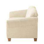 Sofa Cebu (2-Sitzer) Webstoff Creme