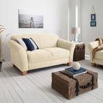 Sofa Cebu (2-Sitzer) Webstoff Creme