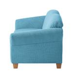 Sofa Cebu (2-Sitzer) Webstoff Hellblau