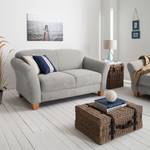 Sofa Cebu (2-Sitzer) Webstoff Silbergrau