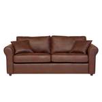 Sofa Chalet (3-Sitzer) Lederoptik Braun