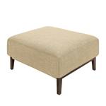 Sofa Chariot (2,5-Sitzer mit Hocker) Webstoff - Beige