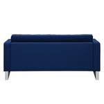 Sofa Chelsea (2-Sitzer) Webstoff Stoff Ramira: Blau - Kufen