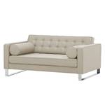 Sofa Chelsea (2-Sitzer) Webstoff Stoff Selva: Beige - Kufen