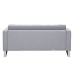 Sofa Chelsea (2-Sitzer) Webstoff Webstoff Milan: Hellgrau - Kufen