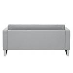 Sofa Chelsea (2-Sitzer) Webstoff Stoff Selva: Silbergrau - Kufen