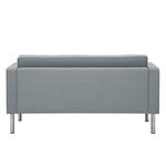 Sofa Chelsea (2-Sitzer) Webstoff Stoff Selva: Grau - Zylinder