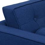 Sofa Chelsea (3-Sitzer) Webstoff Stoff Ramira: Blau - Kufen