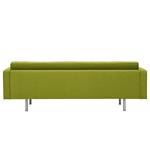 Sofa Chelsea (3-Sitzer) Webstoff Stoff Ramira: Limette - Zylinder