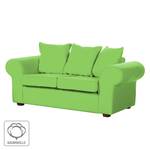 Sofa Colmar (2-Sitzer) Baumwollstoff Grün