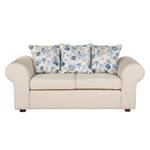 Sofa Colmar (2-Sitzer) Beige / Blau