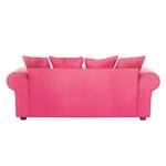 Sofa Colmar (3-Sitzer) Baumwollstoff Pink