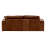 Canapé Concept102-M (2,5 places) Cuir véritable - Marron - Sans coussin