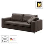 Sofa Concept102-M (3-Sitzer) Echtleder Mokka - Ohne Kissen