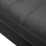 Sofa Concept102-M (3-Sitzer) Echtleder Schwarz - Ohne Kissen