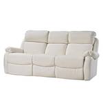 Sofa Conor 3-Sitzer Echtleder/Kunstleder Beige