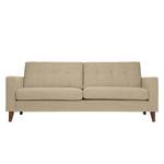 Sofa Cooper (3-Sitzer) Webstoff Stoff Akenia: Beige