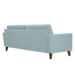 Sofa Cooper (3-Sitzer) Webstoff Stoff Akenia: Hellblau