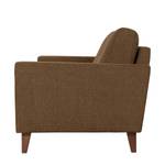 Sofa Cooper (3-Sitzer) Webstoff Stoff Akenia: Hellbraun