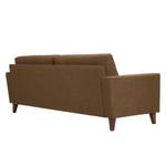 Sofa Cooper (3-Sitzer) Webstoff Stoff Akenia: Hellbraun