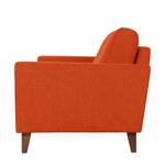 Sofa Cooper (3-Sitzer) Webstoff Stoff Akenia: Orange