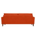 Sofa Cooper (3-Sitzer) Webstoff Stoff Akenia: Orange