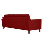 Sofa Cooper (3-Sitzer) Webstoff Stoff Akenia: Rot