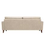 Sofa Cooper (3-Sitzer) Webstoff Stoff Kiara: Beige-Grau I