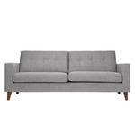 Sofa Cooper (3-Sitzer) Webstoff Stoff Kiara: Grau