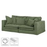 Sofa Coral Beach (3-Sitzer) Webstoff Webstoff - Olivgrün