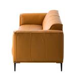 Sofa Crawford II (3-Sitzer) Echtleder Neka: Cognac