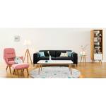 Sofa Crawford I (3-Sitzer) Webstoff Saia: Anthrazit